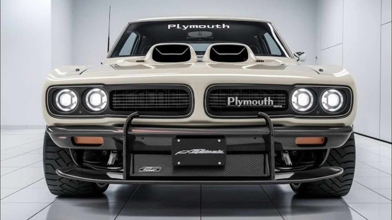 “Revolution 2026 Plymouth Barracuda – Legendary Muscle, Unstoppable Power, Pure American Glory!”