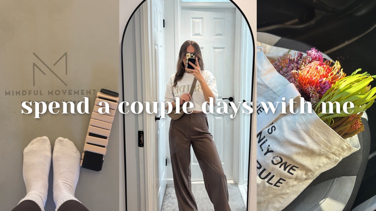 VLOG | ПРОВЕДИТЕ НЕСКОЛЬКО ДНЕЙ СО МНОЙ | Дни в одиночестве, покупки и забота о себе