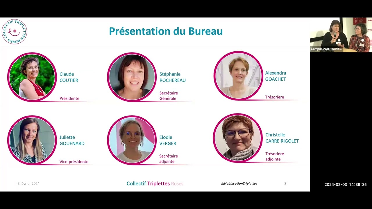 A la rencontre des Triplettes Roses - 3 février 2024