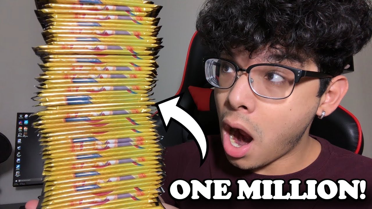 OPENING ONE MILLION POKEMON CARD PACKS OF DRAGON MAJESTY! *crazy pulls*