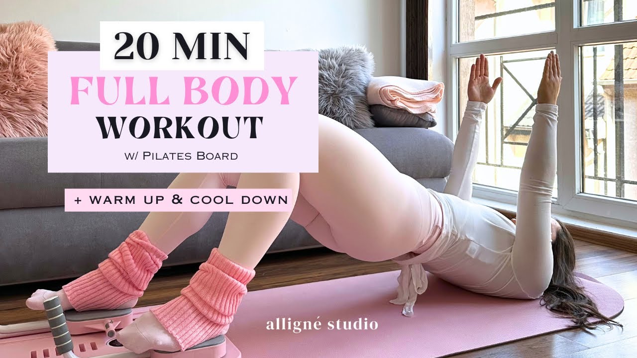 PILATES BOARD WORKOUT AT HOME | 20 Minute Full Body Fitness