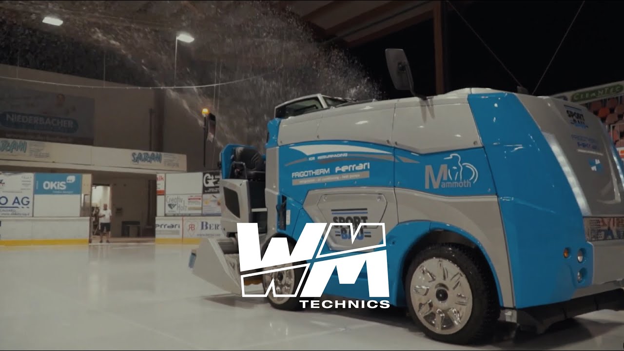 New season: Build up ice with the ice resurfacer WM Mammoth