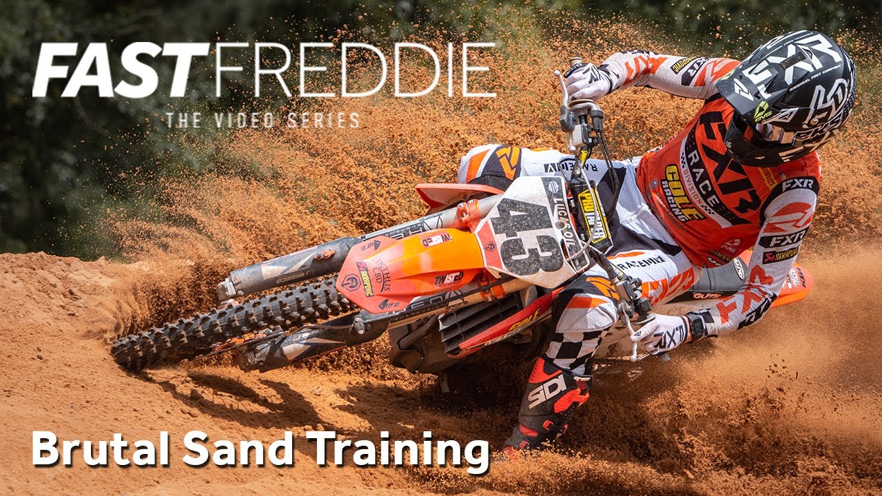 Brutal Sand Training!!! with Fast Freddie Noren - Motocross Action Magazine
