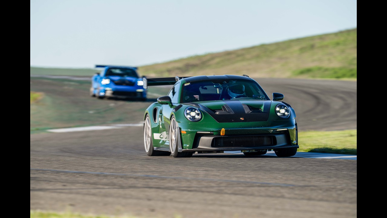 Track Day with Porsche 992.1 GT3 RS  | Thunderhill East 3 Mile Bypass