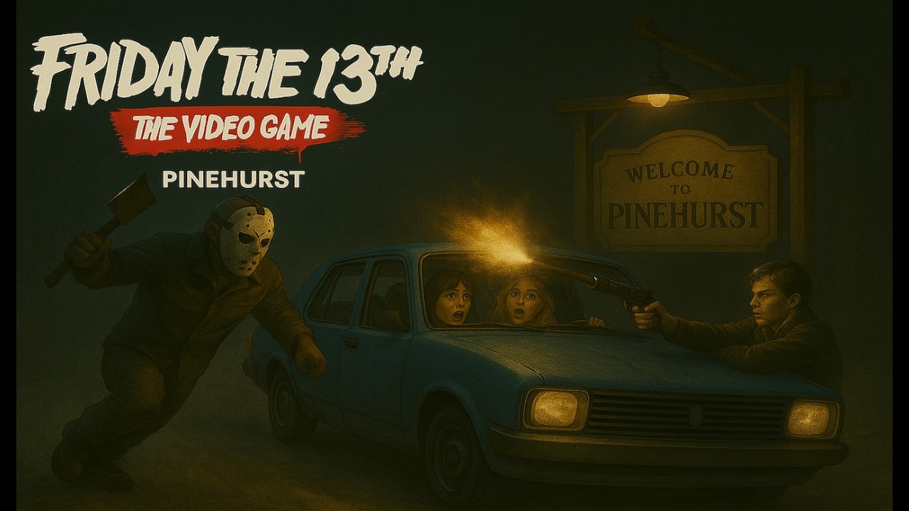 Friday the 13th the Video Game: A J Mason trying to escape from Pinehurst