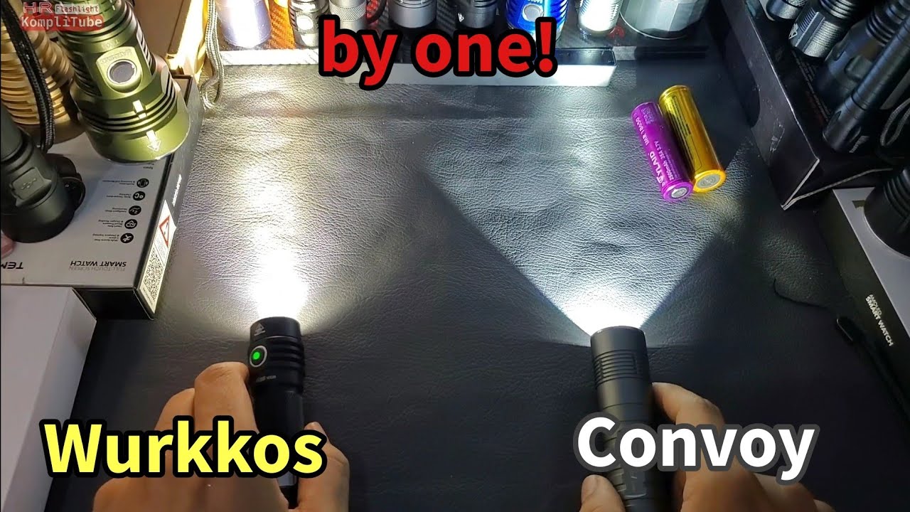 Convoy S21B SFT40 vs Wurkkos WK03 SST40