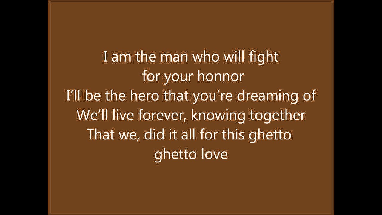 Ghetto love 