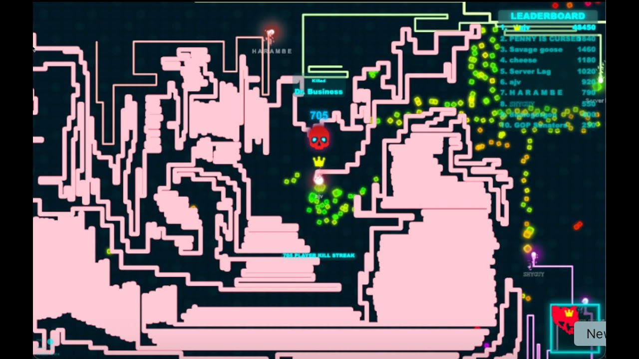 Powerline.io 48k 700+ kills