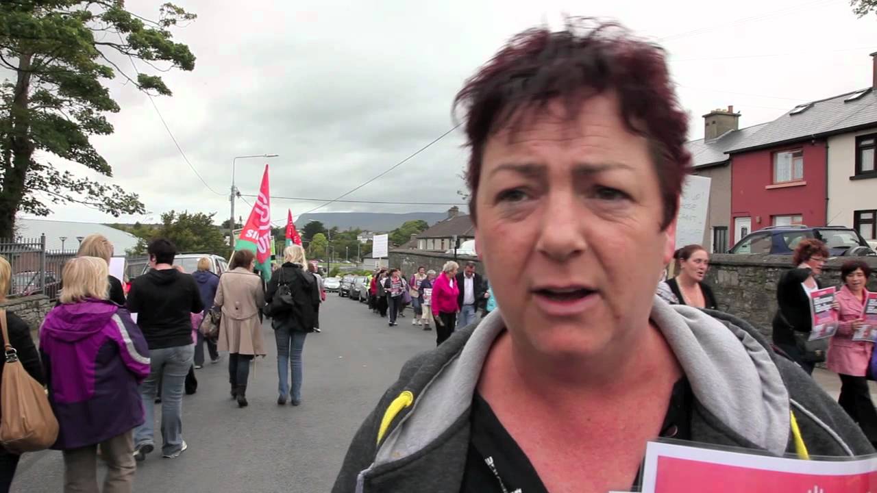 Sligo Home Helps protest
