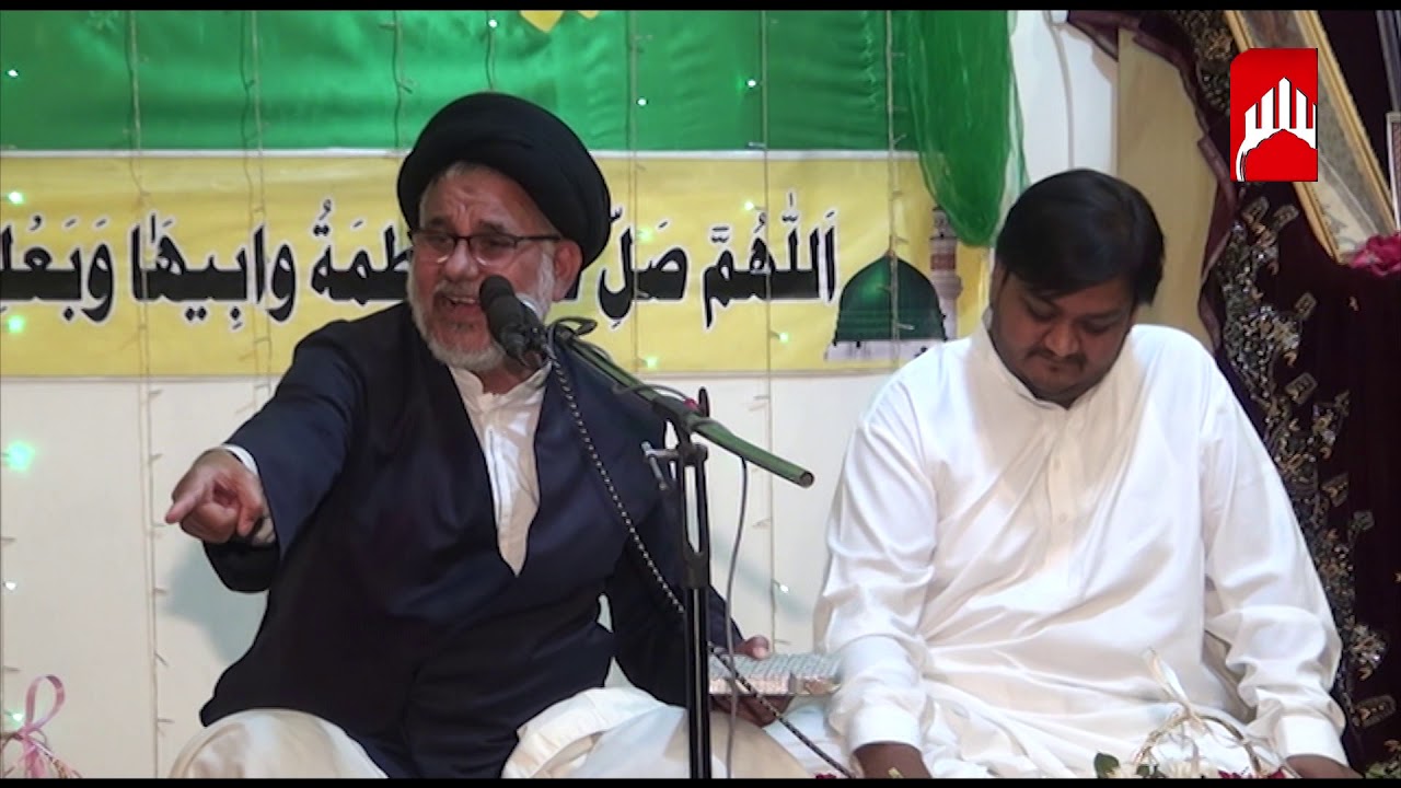 Allama Hasan Zafar Naqvi 20 Rabiul Awwal 1440 ,BUIF Lahore kalam 3