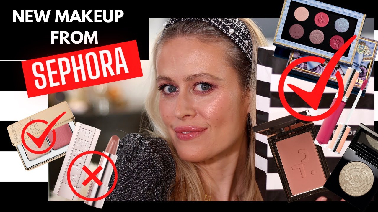✨NEW Makeup: SEPHORA HAUL & TRY ON || FENTY ICON Lipstick, Pat McGrath Bridgerton and MORE!!