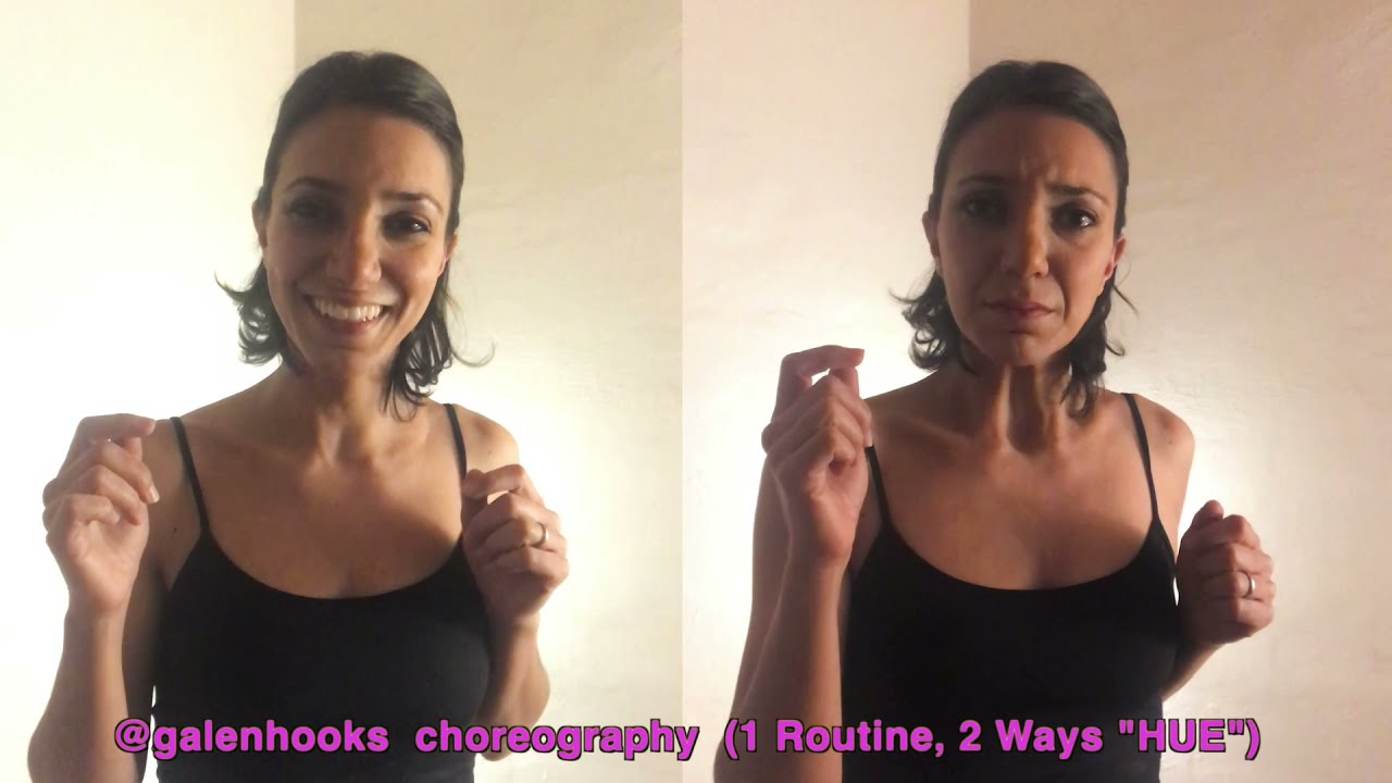 Galen Hooks Choreography and Challenge.