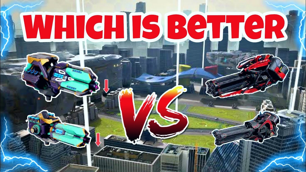 [WR] 🔥 [Nerf]Hwangje Yeoje VS Smuta Razdor Weapon Comparison |War Robots|