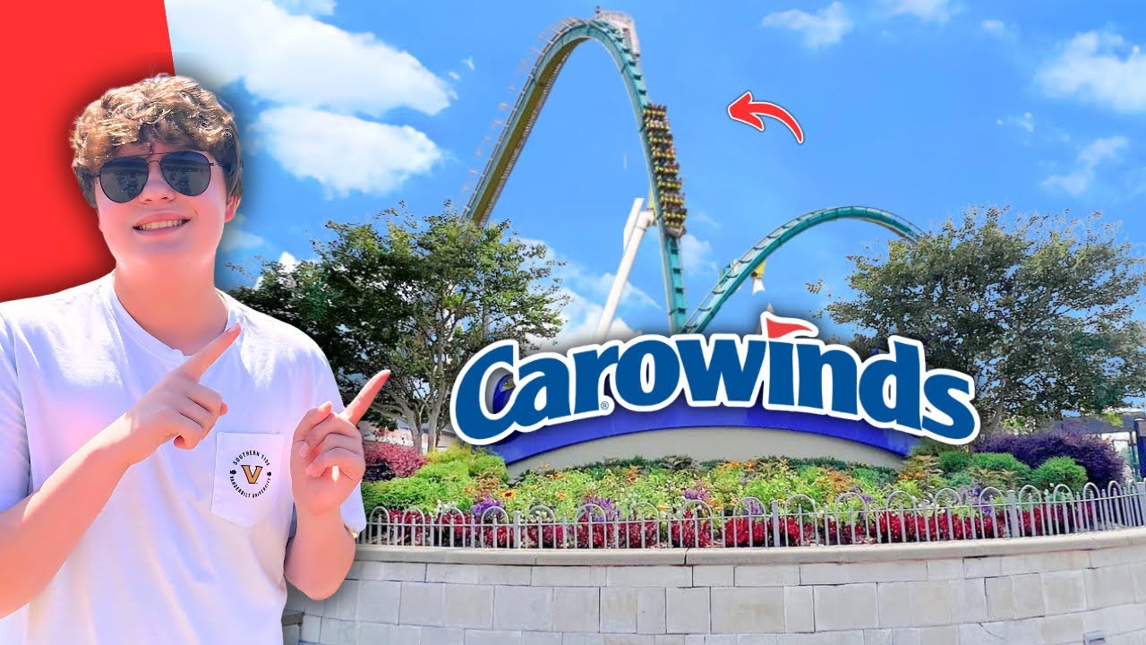 FIRST Time Riding FURY 325 at Carowinds!!