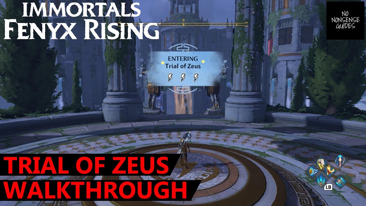 Immortals Fenyx Rising Trial of Zeus Walkthrough - Trials of The Worthy Quest