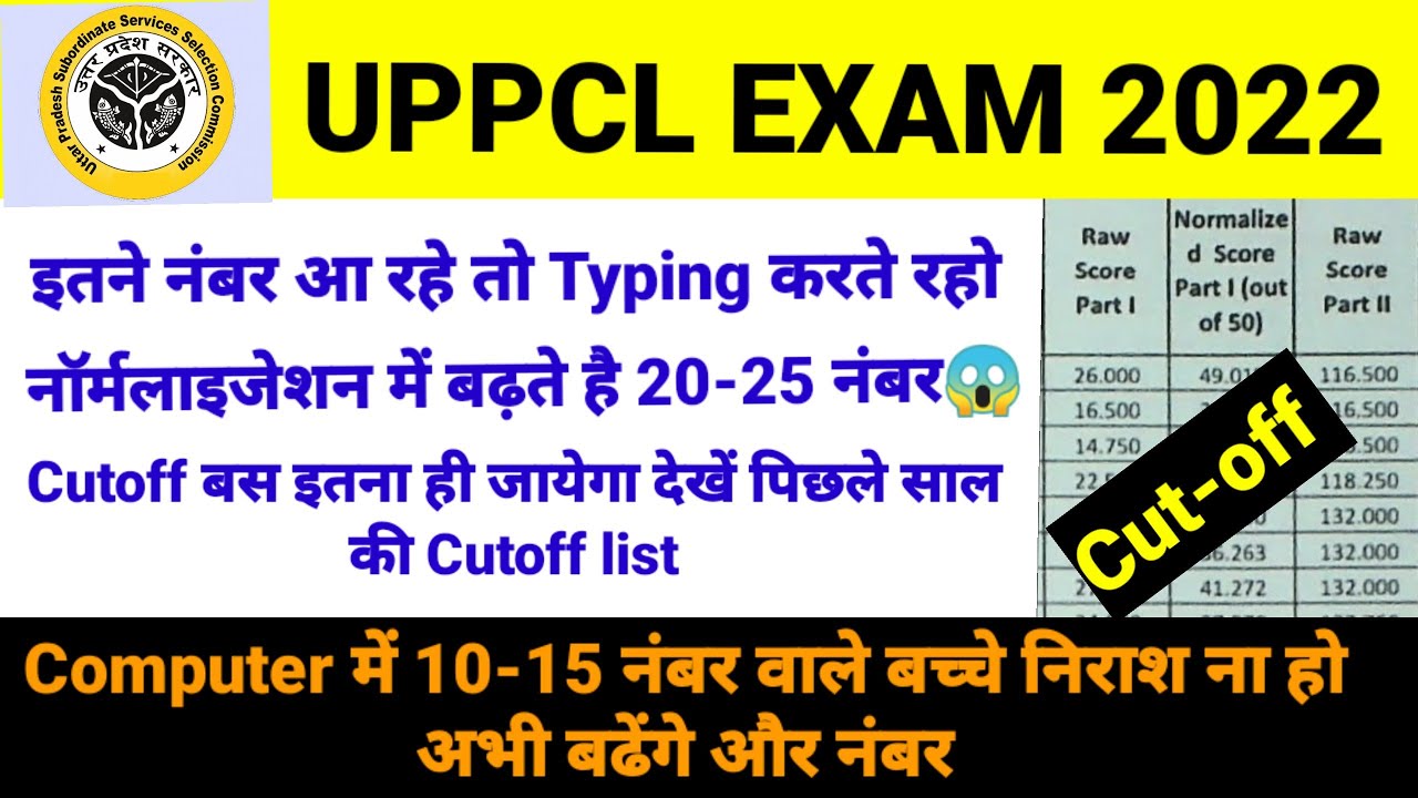 UPPCL EA में नॉर्मलाइजेशन और Cotoff की पूरी जानकारी 😱😱 सही जानकारी #uppcl #uppcl_cutoff