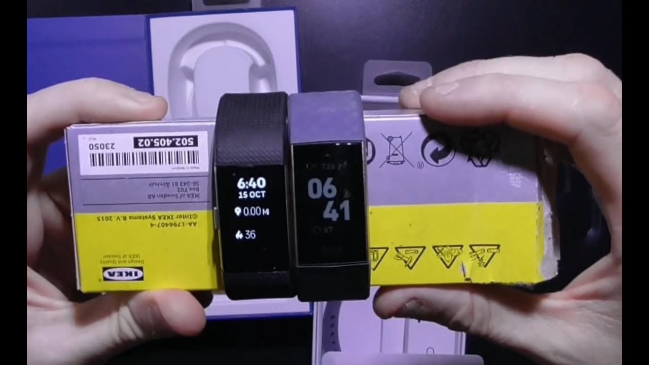 Fitbit Charge 2 + Charge 3 Trackers Review.