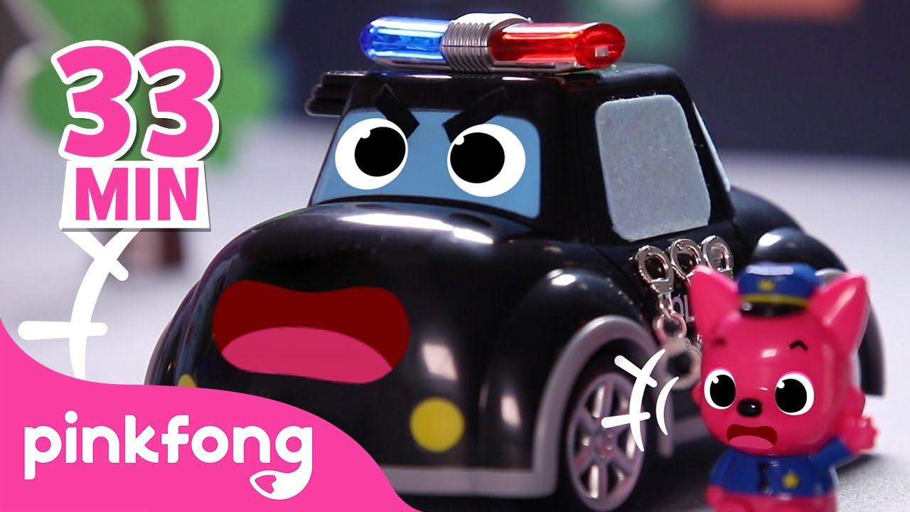 Rescue Team Special | Police Car🚔 | Englisch Lernen | Mix | Pinkfong! Baby Hai Kinderlieder