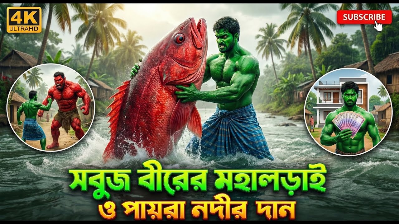 পায়রা নদীর তীরে সবুজ বীরের মহাযুদ্ধ! 🌊 নদীর নিচে লুকিয়ে ছিল কি? | Hulk Mission