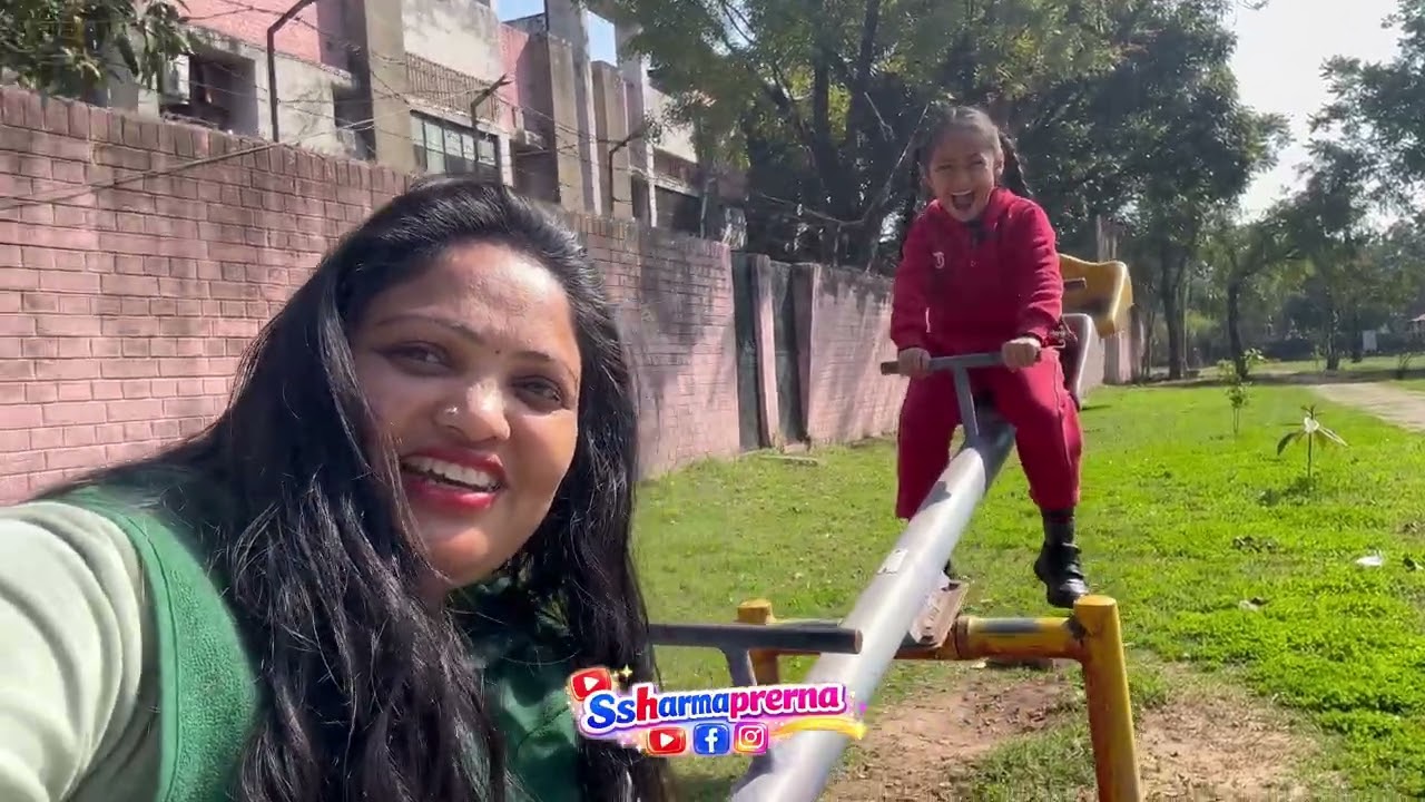 Turvi Sharma After School Fun at Kids Park 🌳🎉 | Happy Moments