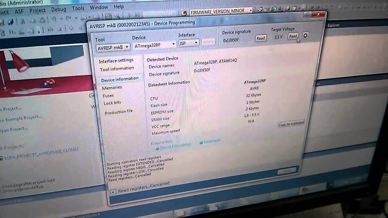 Olimex AVR-ISP-MK2 TEST