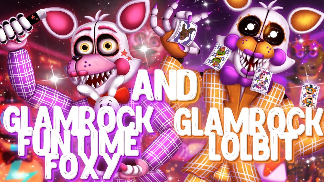 [ FNAF SB | Speed Edit ] Glamrock Funtime Foxy and Glamrock Lolbit