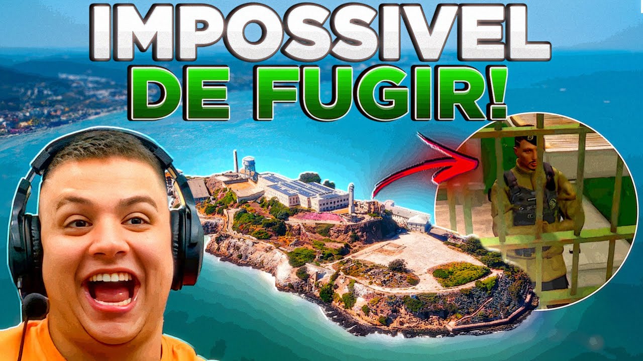 COLOQUEI MEU INIMIGO NA PIOR PRISÃO do MUNDO! GTA RP (Modder Clips)