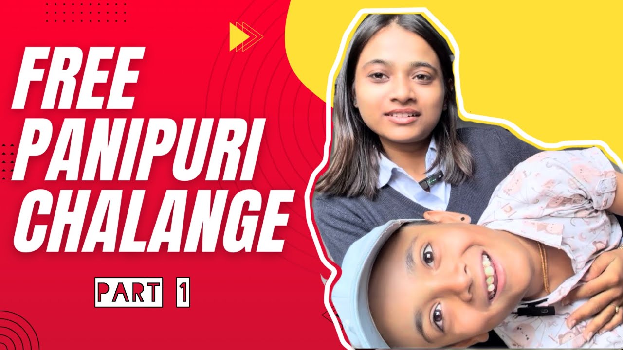 I Ate free panipuri || Dare || 😨