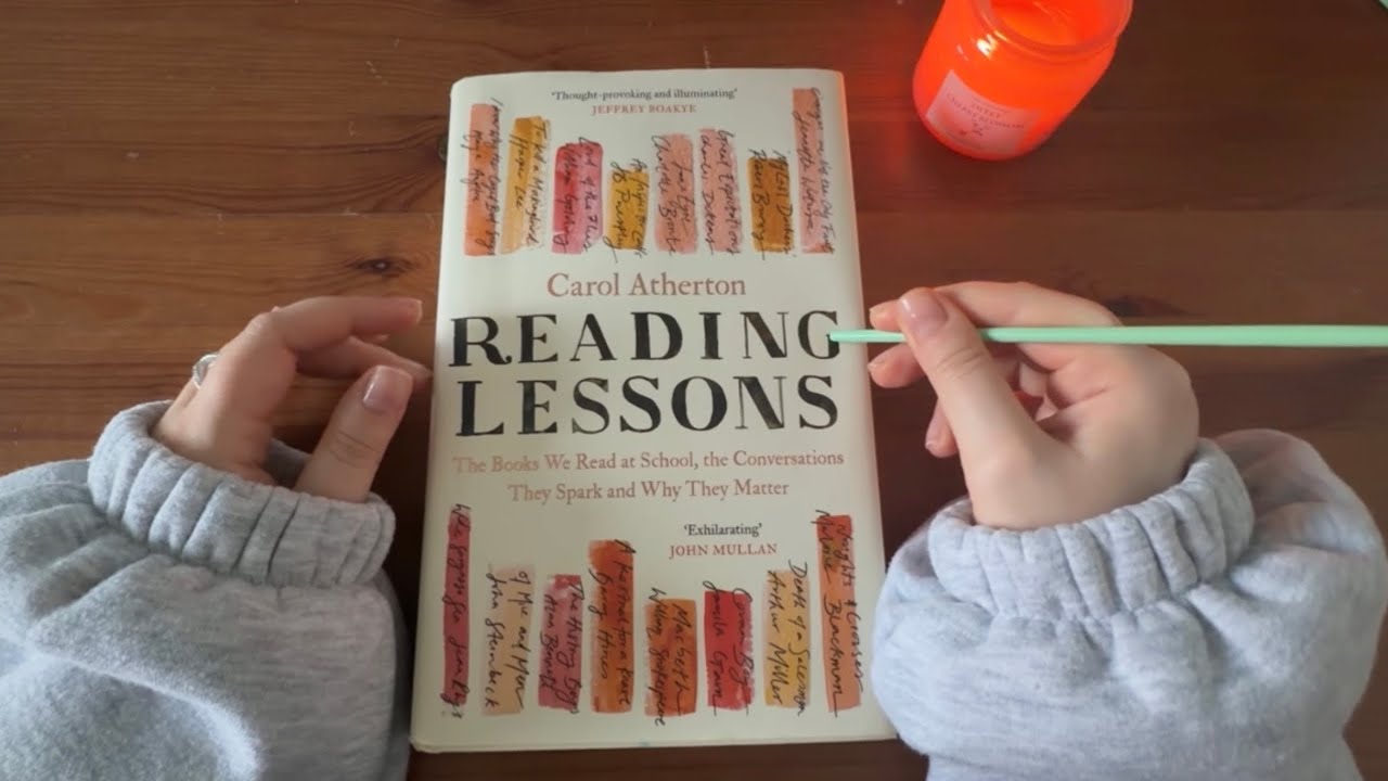 ASMR 📖 book reading *inaudible whisper* *text tracing*