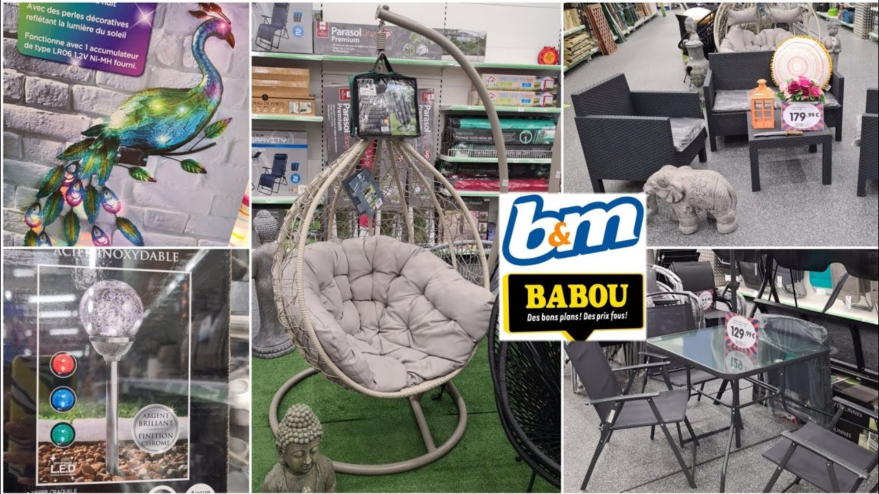 ARRIVAGES BM_BABOU DÉCORATION D'EXTÉRIEUR MOBILIER JARDIN 27.02.21 #BABOU #BM_FRANCE #BM_BABOU