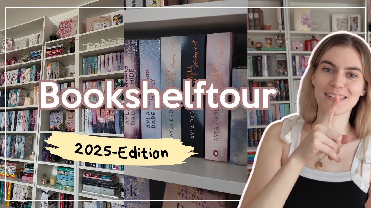 XL Bookshelftour / ALLE meine Bücher 😍  | tonipure