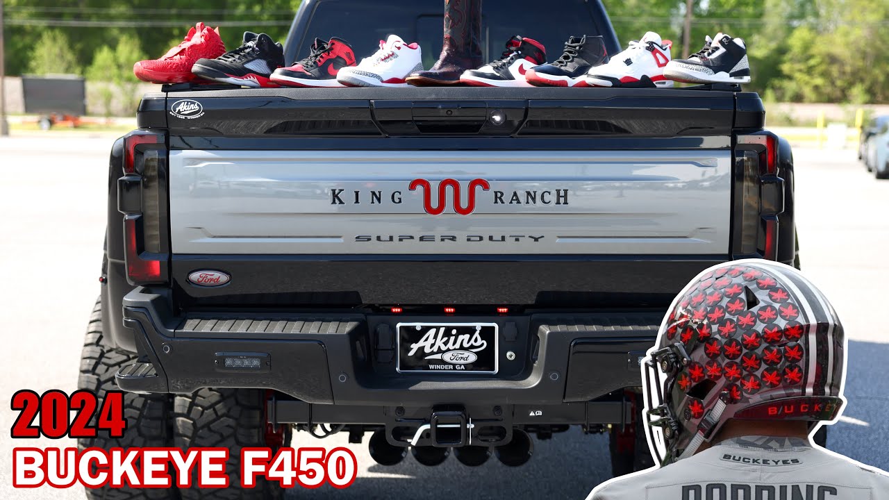 2024 Ford F450 King Ranch Ohio State BUCKEYE Reserve Edition