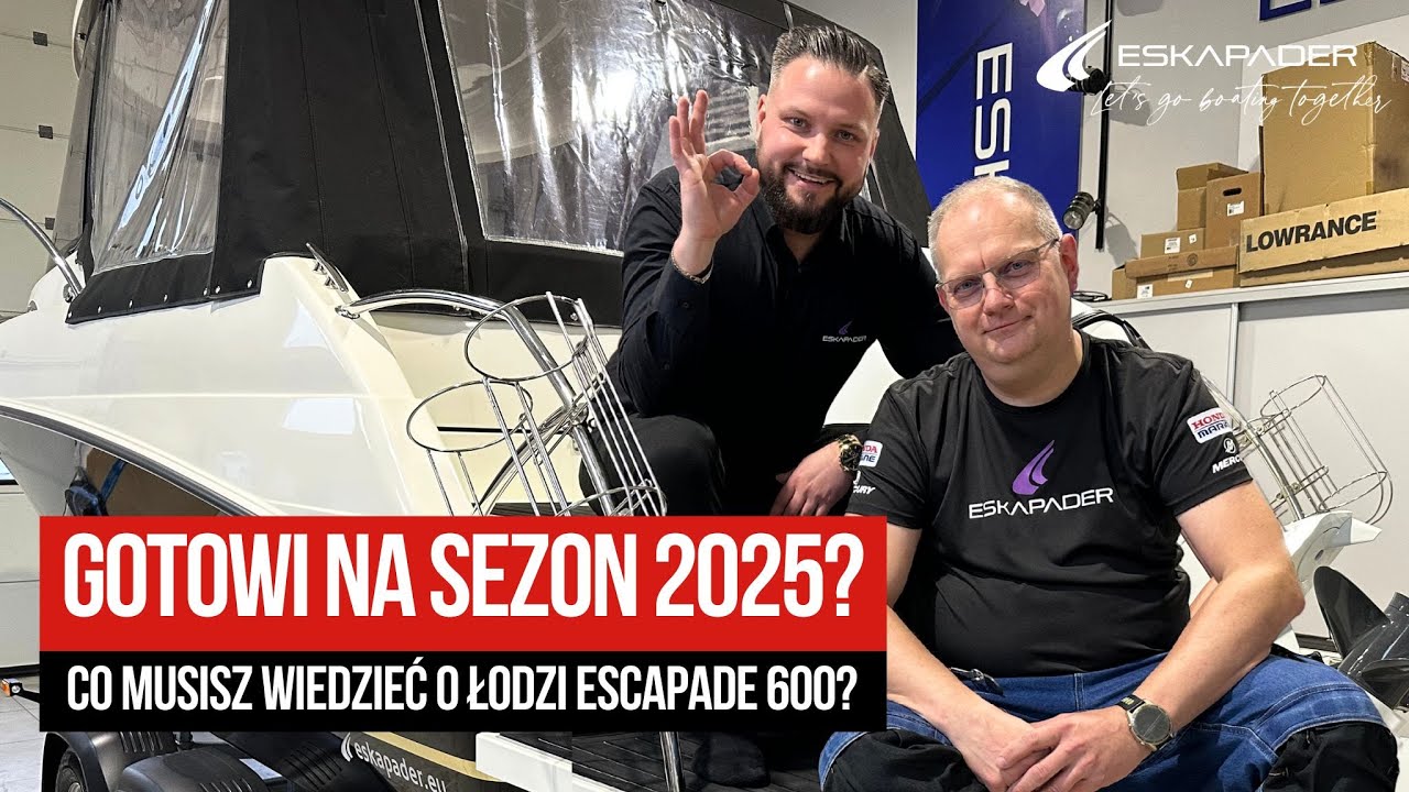 Łódź Eskapade 600 - dowiedz się więcej! | Eskapader Płock