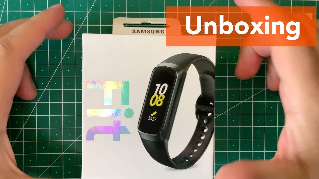 Samsung Galaxy Fit Unboxing: Samsungs Antwort auf Fitbit & Co ?