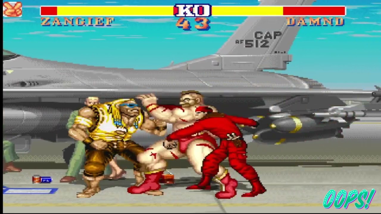 zangief vs damnd - street fighter mugen