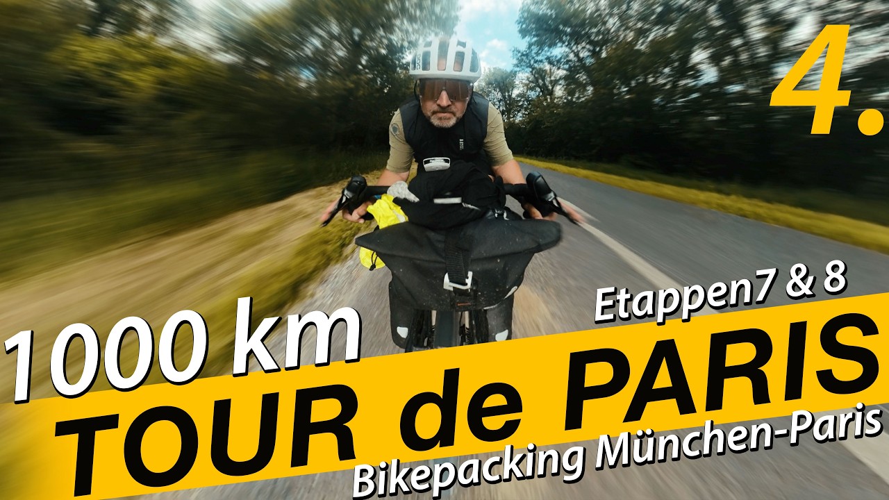 1000km Bikepacking München Paris (4) - Gravel Tour de Paris