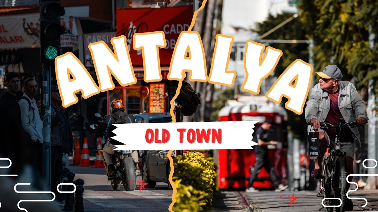 2025 Winter in Antalya, Turkey - Cinematic Walking Tour - City Center - 4k