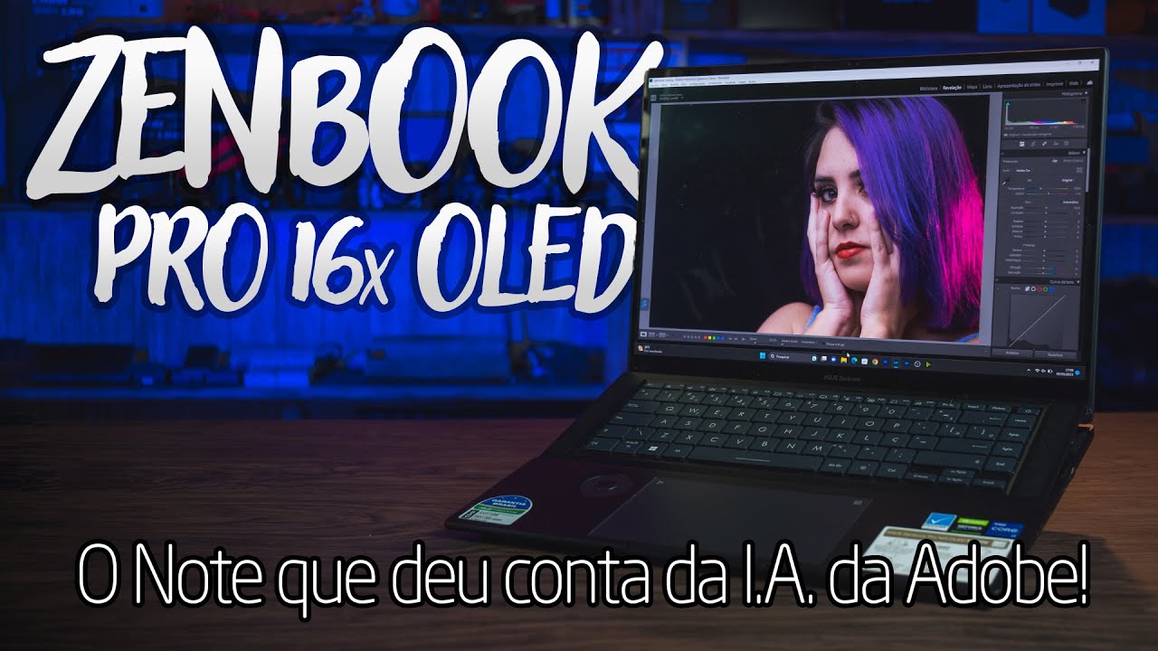 Esse Notebook deu Conta Fácil das Novas Ferramentas Por I.A. do Lightroom!