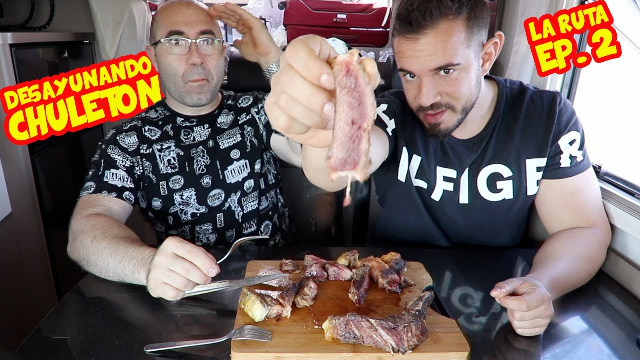 CHULETÓN para DESAYUNAR y DEGUSTACIÓN BRUTAL comida TÍPICA NAVARRA - Ruta Gastr. TRANSCANTÁBRICA #2