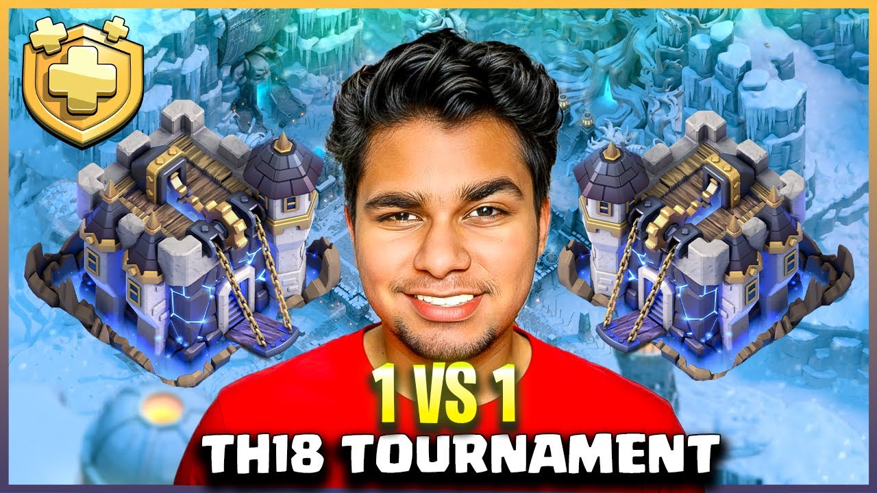 1V1 TownHall 18 Pro Tournament | Double Elimination Tournament |with @ItsmeLazySunny @govind007