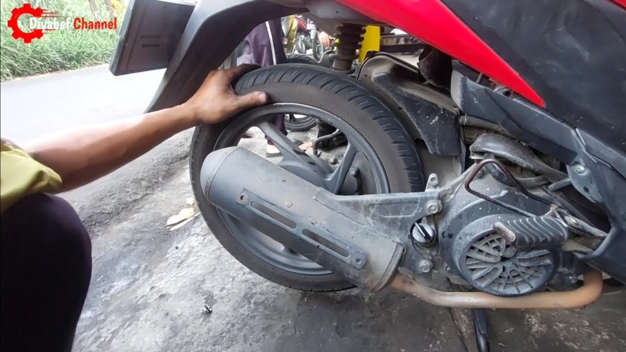 RODA BELAKANG MATIC SERET || Ternyata Ini Penyebab Nya
