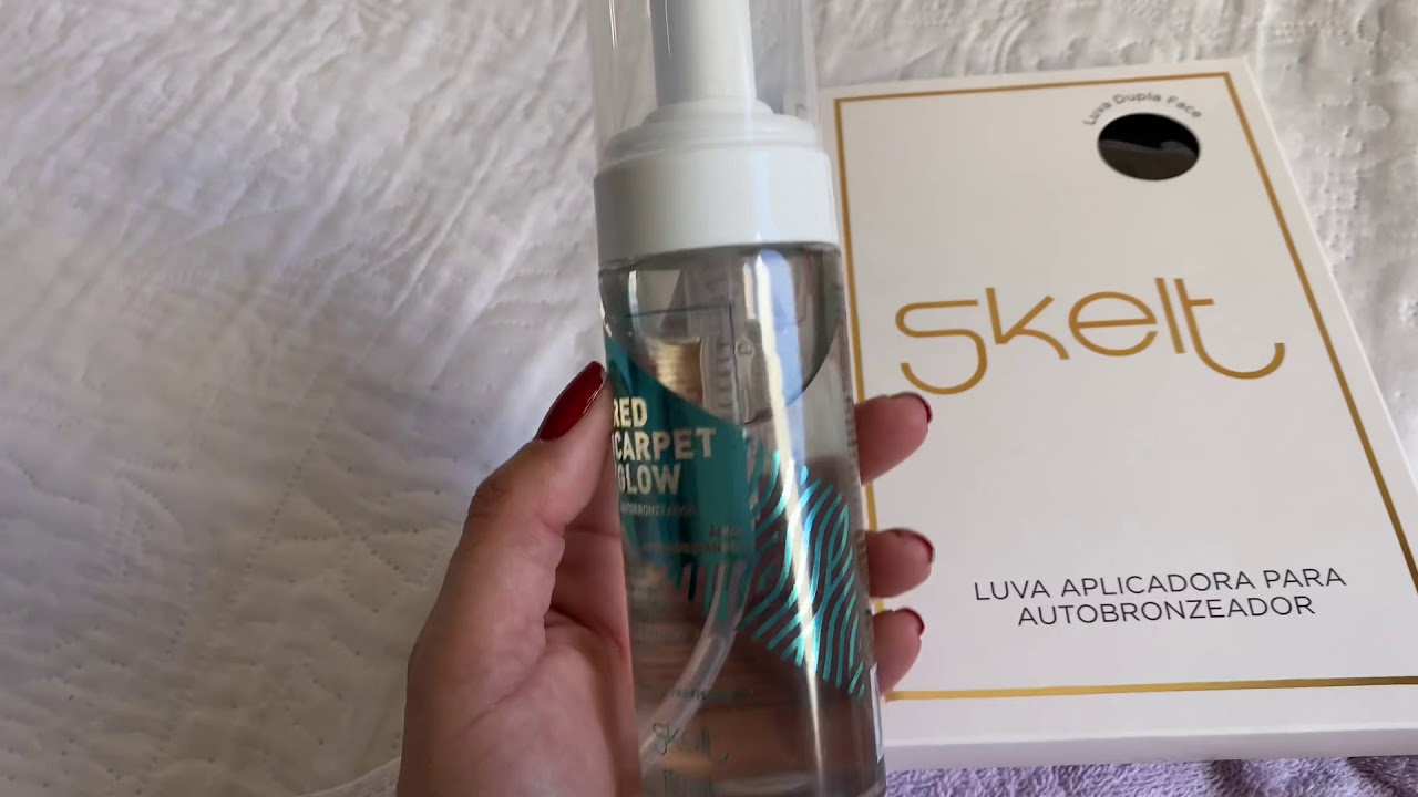 Testei o auto bronzeador Skelt!