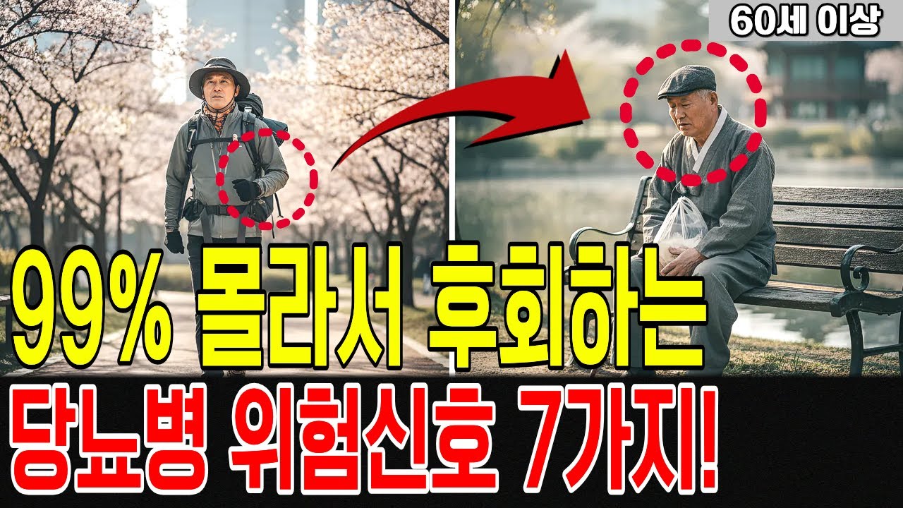 절대 놓치면 안 됩니다! 후회할 당뇨병의 위험한 7가지 증상과 피해야 할 음식, 꼭 챙겨야 할 음식 총정리