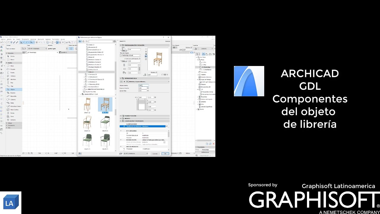 ARCHICAD GDL Componentes del objeto de libreria