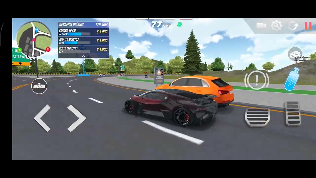 agora meu carro da brift 😎😏