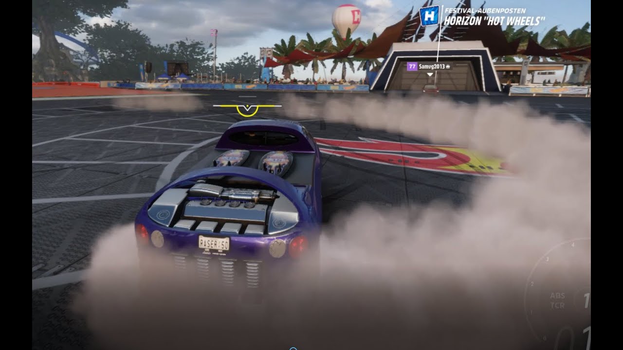 Forza Horizon 5 Hot Wheels Akademie Surfen auf der Seite