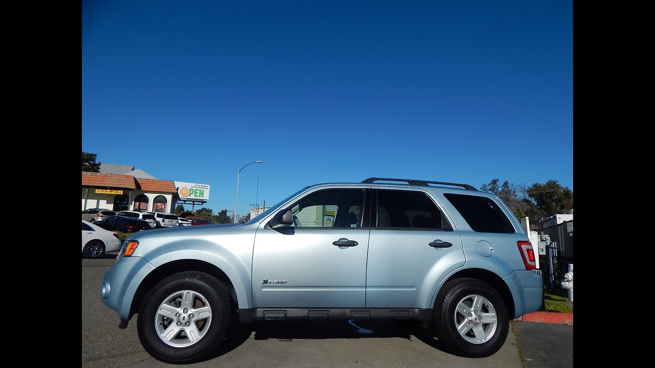 2009 Ford Escape Hybrid FWD SUV in depth walk around video review!