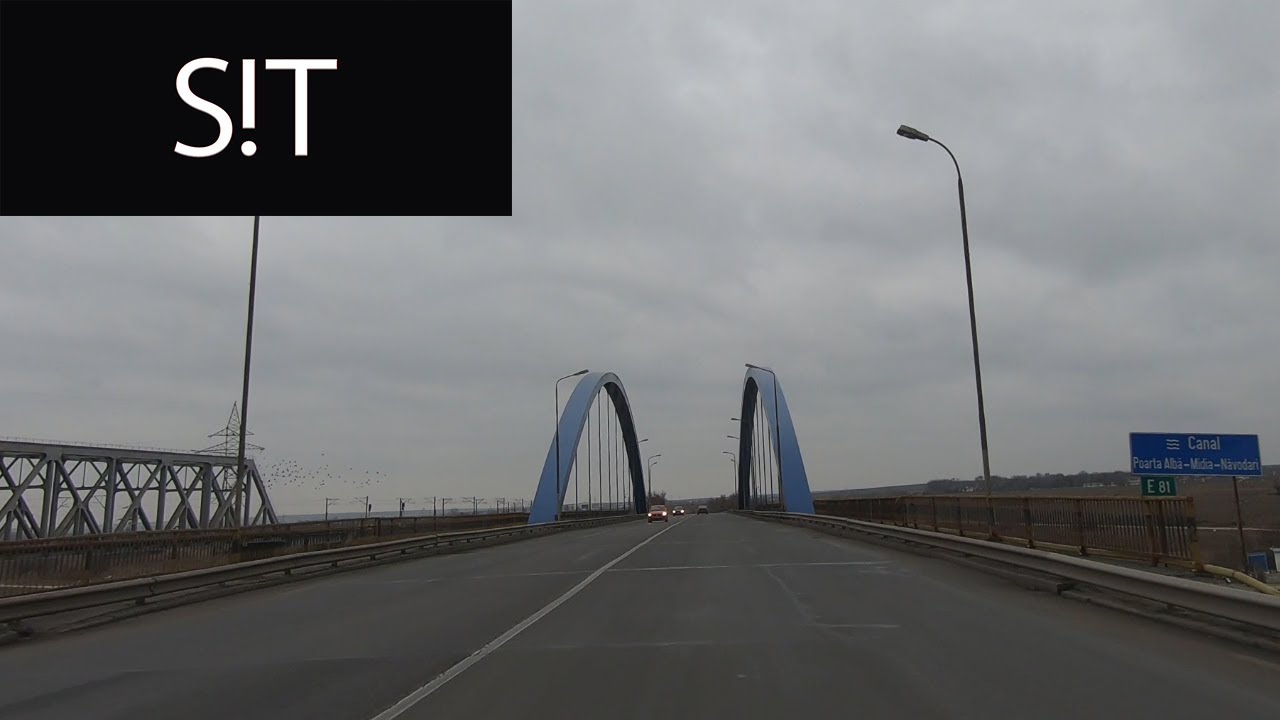 Constanta Catre Medgidia DN22C Trafic Rutier