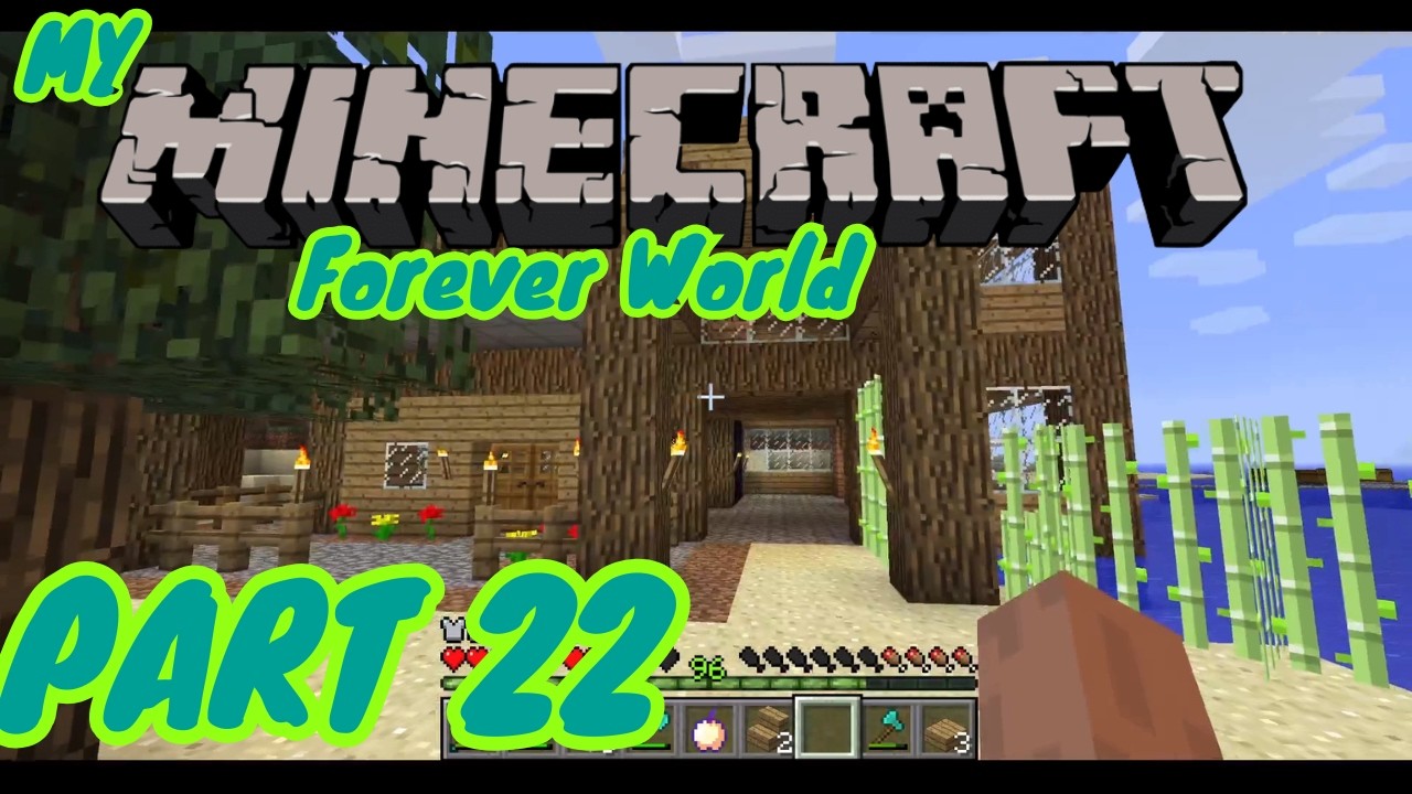 From The Jungle, to A New Base in my Minecraft Forever World