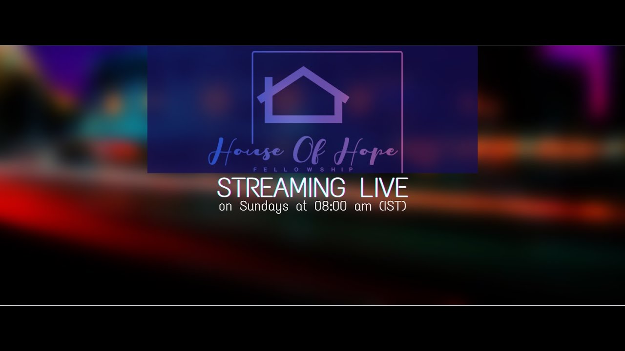 HOUSE OF HOPE I SUNDAY SERVICE I 25 JAN 2026
